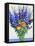 Larkspur and Delphiniums-Christopher Ryland-Framed Stretched Canvas