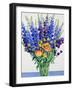 Larkspur and Delphiniums-Christopher Ryland-Framed Giclee Print