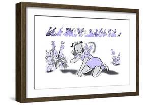 Larkspur - Jack & Jill-Dorthea Cooke-Framed Giclee Print