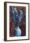 Larkspur-Josef Dobrowsky-Framed Collectable Print