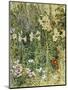 Larkspurs and Lillies, 1893-Childe Hassam-Mounted Giclee Print