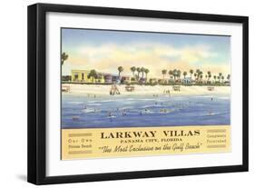 Larkway Villas, Panama City, Florida-null-Framed Art Print