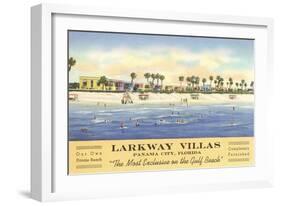 Larkway Villas, Panama City, Florida-null-Framed Art Print