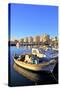 Larnaka Harbour, Larnaka, Cyprus, Eastern Mediterranean Sea, Europe-Neil Farrin-Stretched Canvas