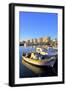 Larnaka Harbour, Larnaka, Cyprus, Eastern Mediterranean Sea, Europe-Neil Farrin-Framed Photographic Print