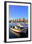 Larnaka Harbour, Larnaka, Cyprus, Eastern Mediterranean Sea, Europe-Neil Farrin-Framed Photographic Print