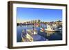 Larnaka Harbour, Larnaka, Cyprus, Eastern Mediterranean Sea, Europe-Neil Farrin-Framed Photographic Print