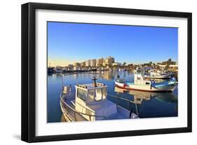 Larnaka Harbour, Larnaka, Cyprus, Eastern Mediterranean Sea, Europe-Neil Farrin-Framed Photographic Print