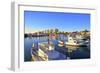 Larnaka Harbour, Larnaka, Cyprus, Eastern Mediterranean Sea, Europe-Neil Farrin-Framed Photographic Print