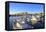 Larnaka Harbour, Larnaka, Cyprus, Eastern Mediterranean Sea, Europe-Neil Farrin-Framed Stretched Canvas