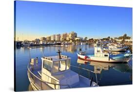 Larnaka Harbour, Larnaka, Cyprus, Eastern Mediterranean Sea, Europe-Neil Farrin-Stretched Canvas