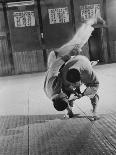 Member of Japan's Nichibo Championship Women's Volleyball Team-Larry Burrows-Framed Photographic Print