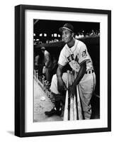 Larry Doby (1923-2003)-null-Framed Giclee Print