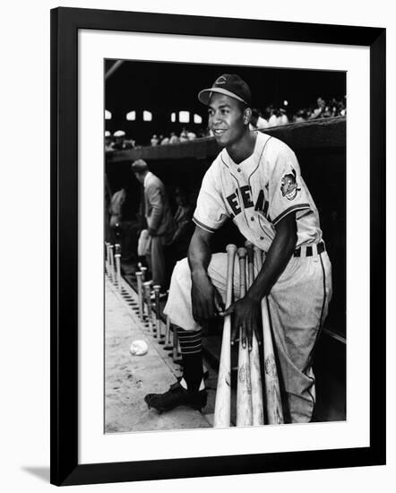 Larry Doby (1923-2003)-null-Framed Giclee Print