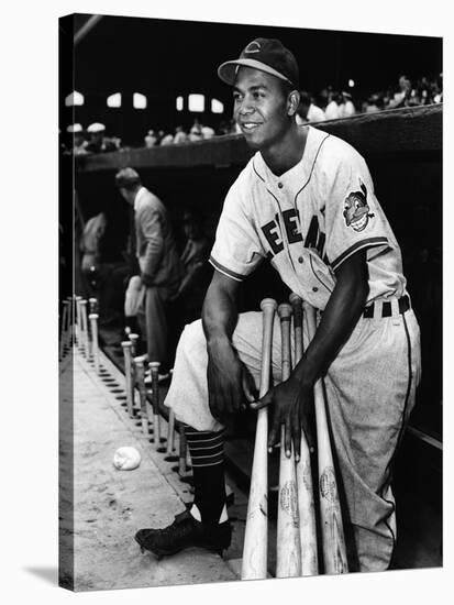 Larry Doby (1923-2003)-null-Stretched Canvas