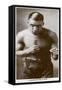 Larry Gains, Canadian Boxer, 1938-null-Framed Stretched Canvas
