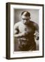 Larry Gains, Canadian Boxer, 1938-null-Framed Giclee Print