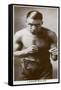 Larry Gains, Canadian Boxer, 1938-null-Framed Stretched Canvas