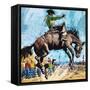 Larry Mahan, Superstar of the Rodeo-Payne-Framed Stretched Canvas