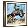 Larry Mahan, Superstar of the Rodeo-Payne-Framed Premium Giclee Print