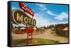 Larry's Vintage Motel-null-Framed Stretched Canvas