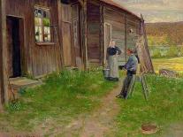 From Lillehammer, 1912-Lars Jorde-Mounted Giclee Print