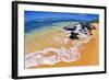 Larsen's Beach, North Shore, Island of Kauai, Hawaii-Russ Bishop-Framed Photographic Print