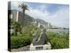 Larvotto Beach, Monte Carlo, Monaco, Mediterranean-Ethel Davies-Stretched Canvas