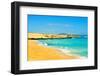 Las Alzadas Beach in Natural Park of Dunes of Corralejo in Fuerteventura, Canary Islands, Spain-nito-Framed Photographic Print