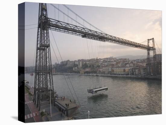 Las Arenas Transporter Bridge, UNESCO World Heritage Site, Bilbao, Euskadi, Spain-Marco Cristofori-Stretched Canvas