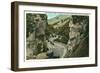 Las Cruces Creek Bridge, Solvang, California-null-Framed Art Print
