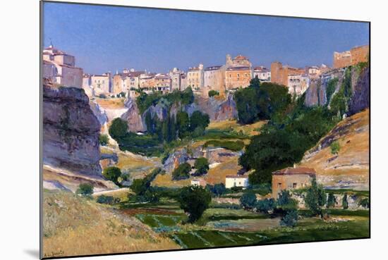 Las Huertas (Cuenca), 1910-Aureliano De Beruete-Mounted Giclee Print