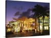 Las Islas Shopping Center, Cancun, Mexico-Walter Bibikow-Stretched Canvas