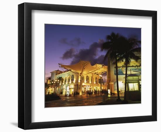 Las Islas Shopping Center, Cancun, Mexico-Walter Bibikow-Framed Photographic Print