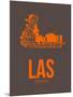 Las Las Vegas Poster 1-NaxArt-Mounted Art Print