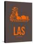 Las Las Vegas Poster 1-NaxArt-Stretched Canvas