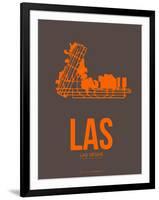 Las Las Vegas Poster 1-NaxArt-Framed Art Print