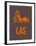 Las Las Vegas Poster 1-NaxArt-Framed Art Print