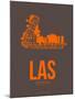 Las Las Vegas Poster 1-NaxArt-Mounted Art Print