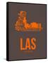 Las Las Vegas Poster 1-NaxArt-Framed Stretched Canvas