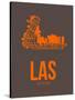 Las Las Vegas Poster 1-NaxArt-Stretched Canvas