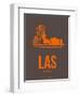 Las Las Vegas Poster 1-NaxArt-Framed Art Print