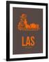 Las Las Vegas Poster 1-NaxArt-Framed Art Print