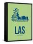 Las  Las Vegas Poster 2-NaxArt-Framed Stretched Canvas