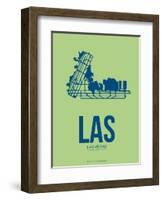 Las  Las Vegas Poster 2-NaxArt-Framed Art Print