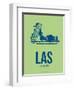 Las  Las Vegas Poster 2-NaxArt-Framed Art Print