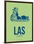 Las  Las Vegas Poster 2-NaxArt-Framed Art Print