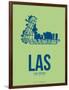 Las  Las Vegas Poster 2-NaxArt-Framed Art Print