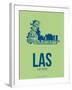 Las  Las Vegas Poster 2-NaxArt-Framed Art Print