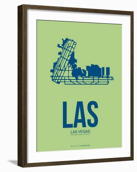 Las  Las Vegas Poster 2-NaxArt-Framed Art Print